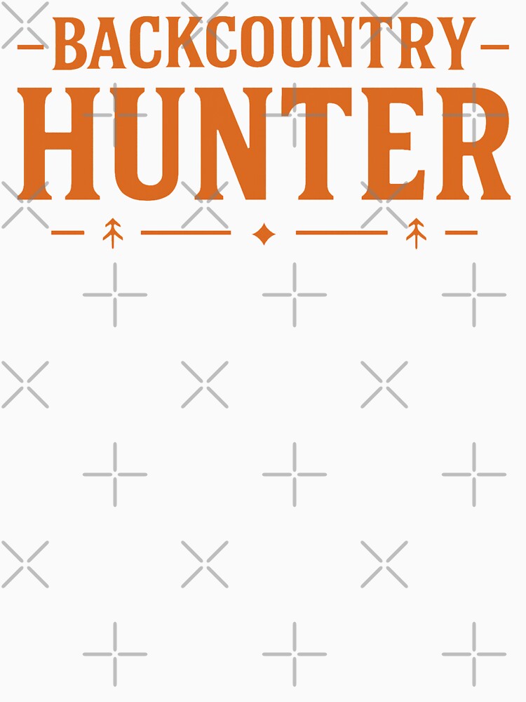 Backcountry Hunter Vintage Hunting T-Shirt Retro Outdoor Hunting Graphic by SaDesign99