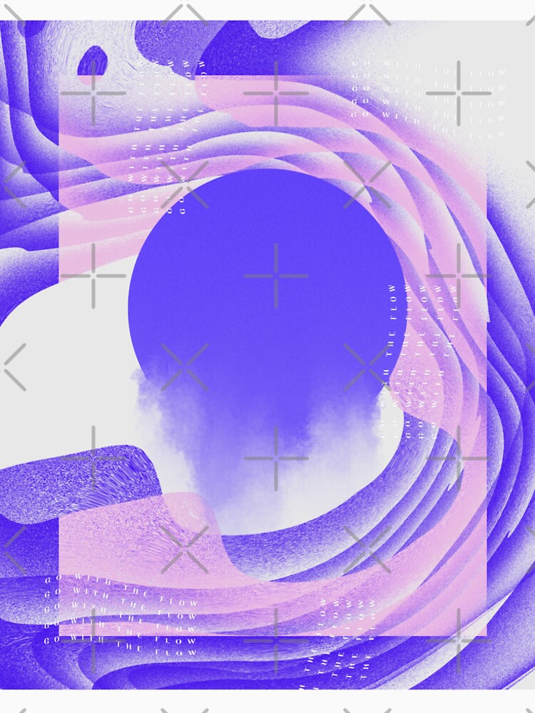 Go With the Flow | Abstract Design Series by MadPatter