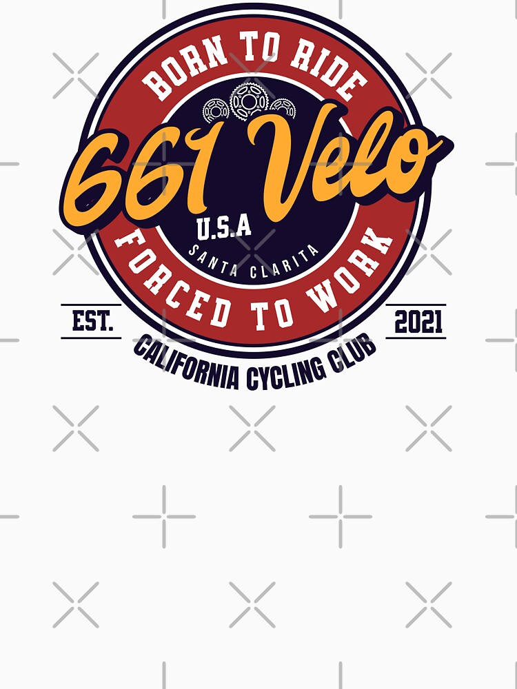 Born to Ride, Forced to Work – Custom 661 Velo Cycling Club by ethersupply