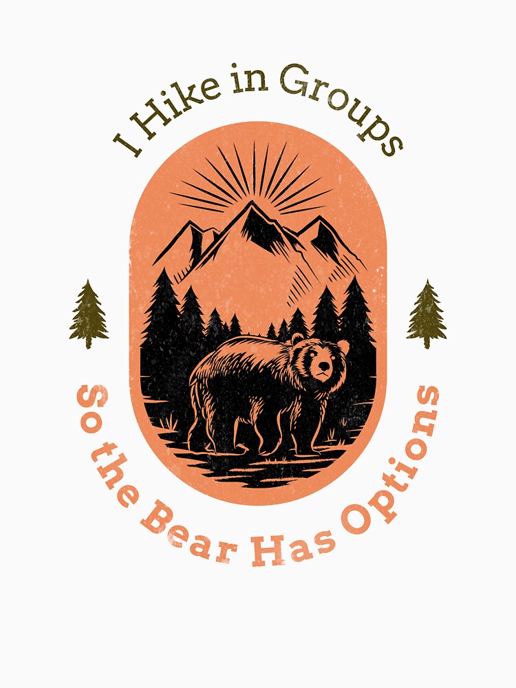 Group Hiking Bears by Avalon Designs