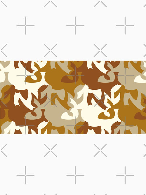 a geometric pattern of brown, white and beige color by Salahuddin190