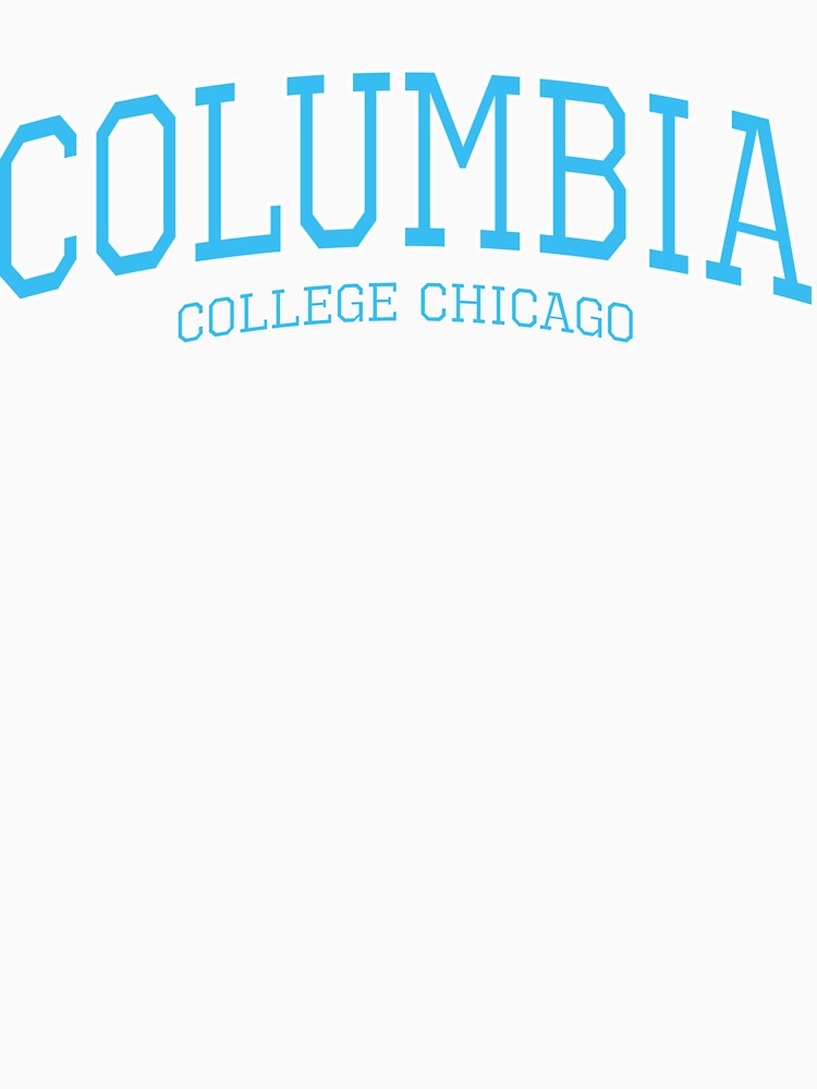 Columbia College Chicago High Quality Print (Blue) by blomdel