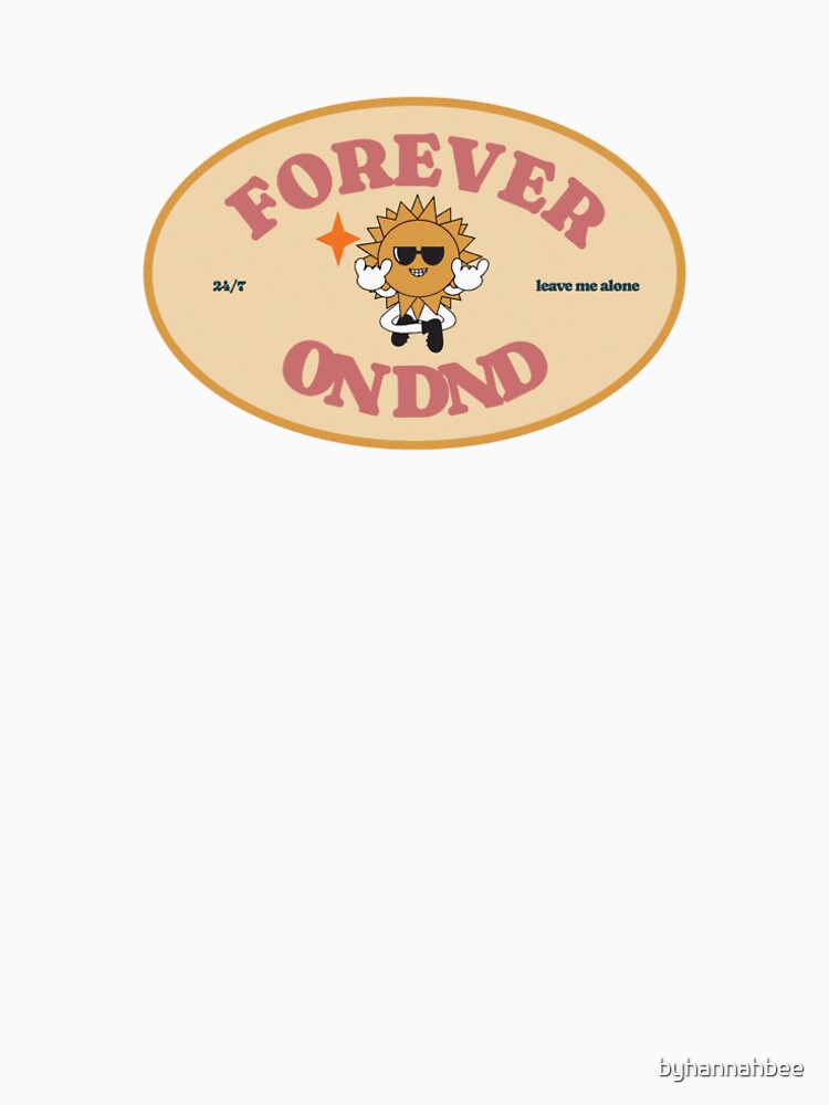 Forever On DND Funny Patch by byhannahbee