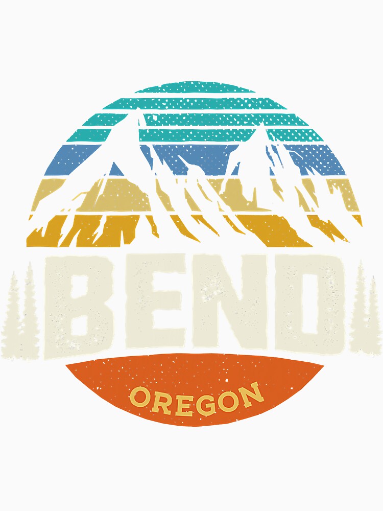 Vintage Bend Oregon Outdoor Mountain by YesterDayCheck