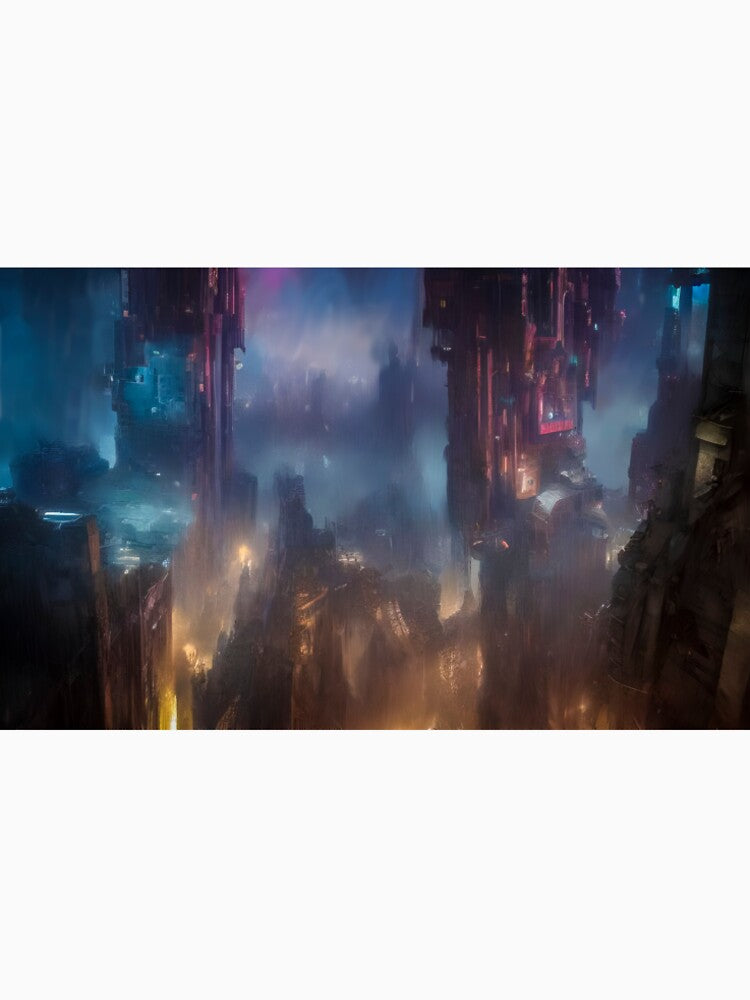 Flying Over The Future Metropolis by Adrian I Barnett