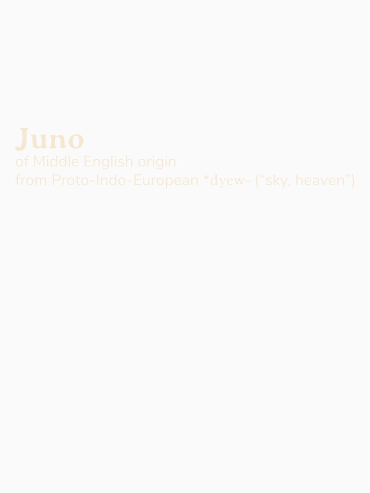 Juno name etymology by YourNameStory