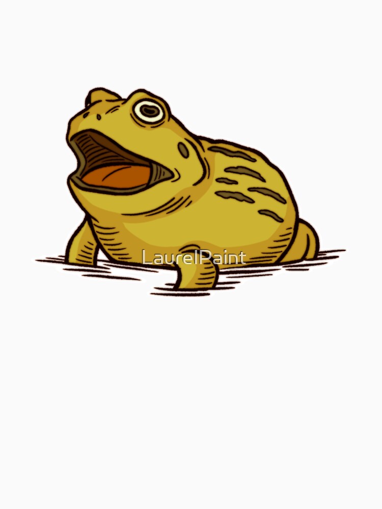 Screaming frog by LaurelPaint