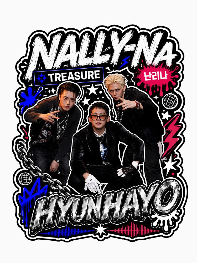 TREASURE NALLY-NA Group Kpop Premium Streetwear Shirt Design by Valeree Store