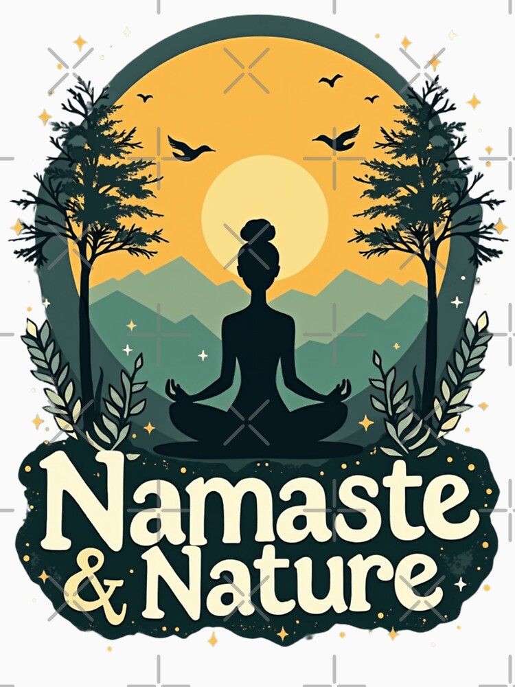 Namaste & Nature by PerkzPrints