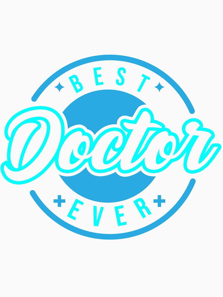 Gift print The best doctor for doctors by MixShop10