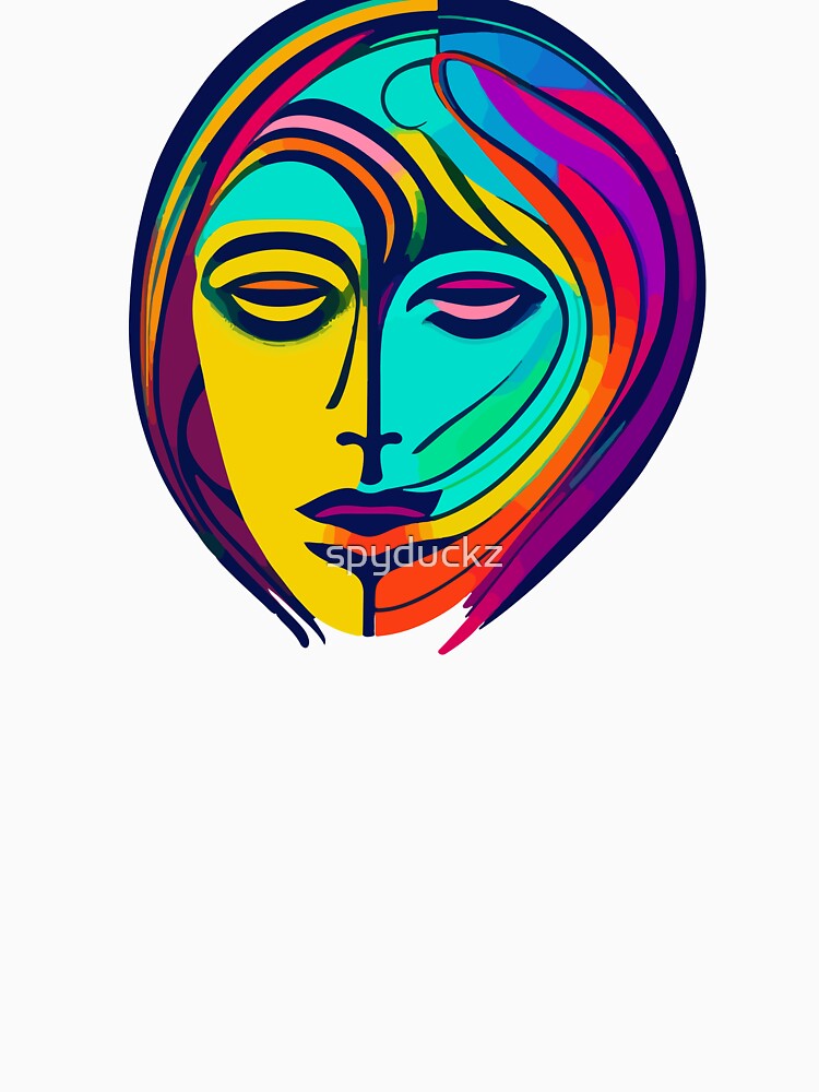 Woman Whimsical Face by spyduckz