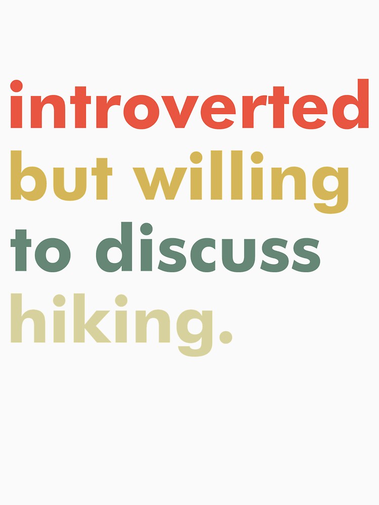 Willing to discuss hiking-retro by iskapa