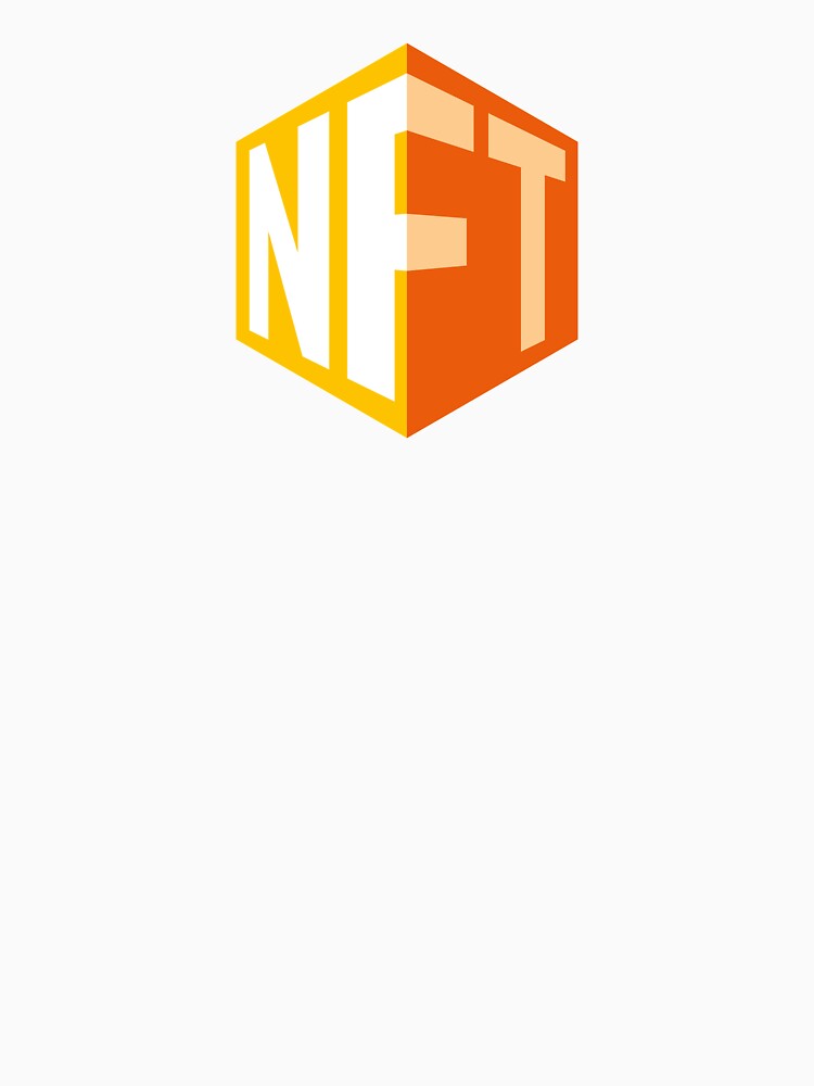 NFT (Orange on White) by STUDIO-72