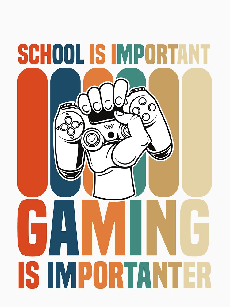 School Is Important But Gaming Is Importanter by medbdj