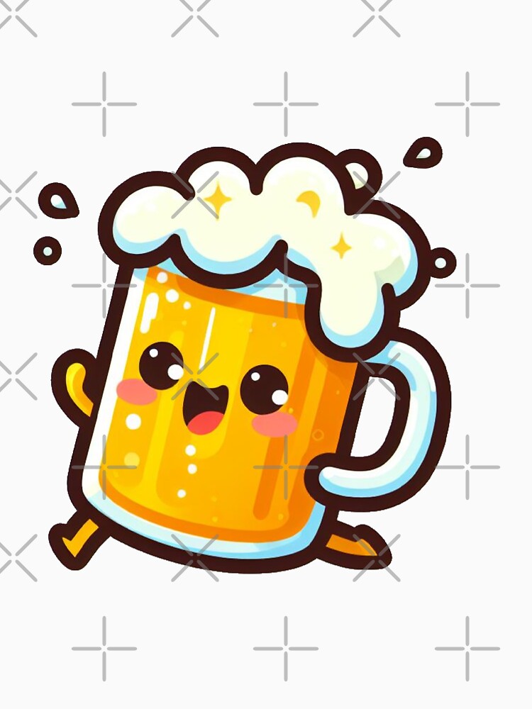 Running Beer - Kawaii by Shtex