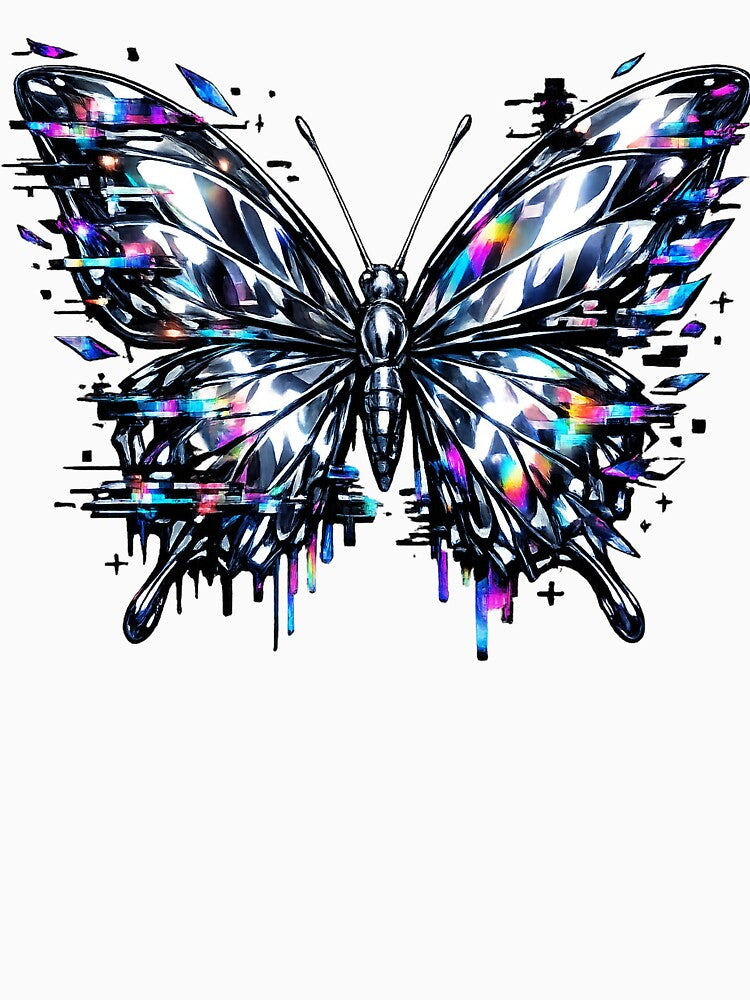 Digital Butterfly Rebellion by KlyvoraPrints