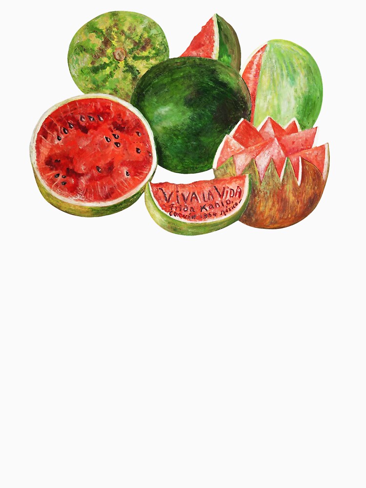 Frida Kahlo - Viva la Vida, Watermelons by elinaarbidane