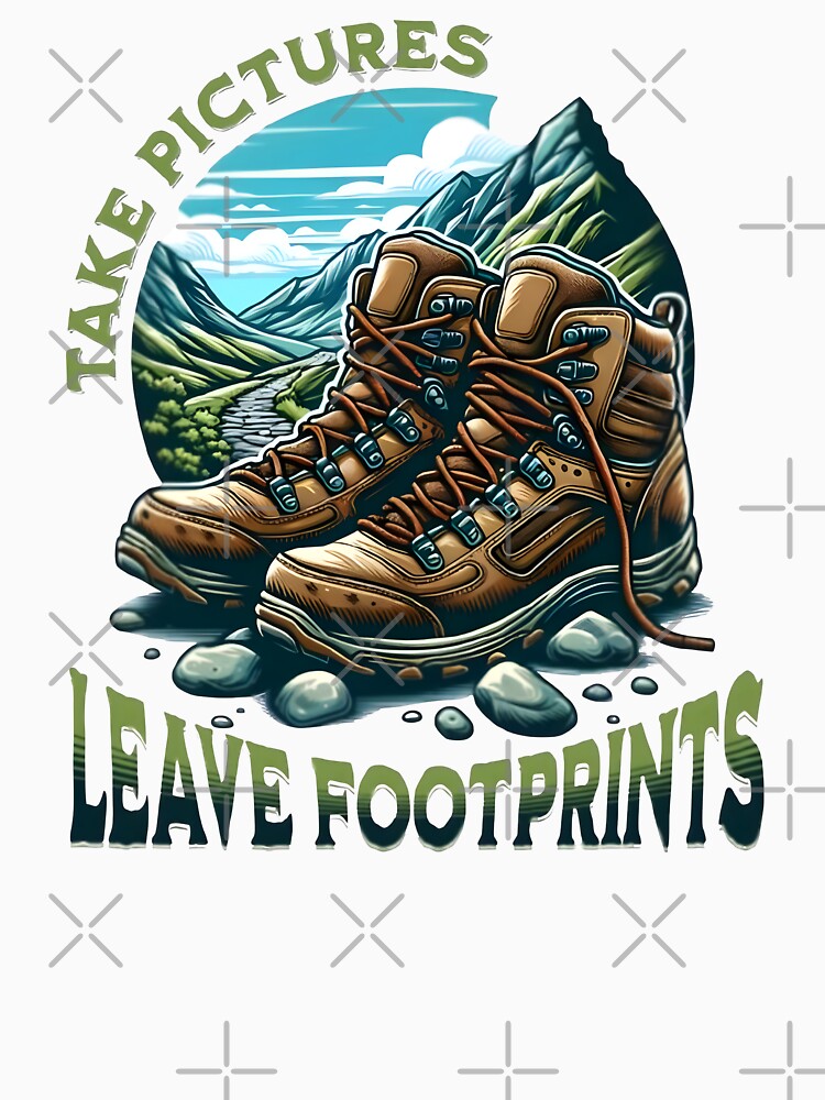 Take pictures, leave footprints, cool hiking by Merchattack