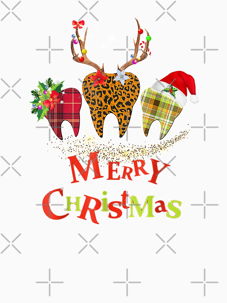 Dentist Merry Christmas Teeth by OrnamentallyYou