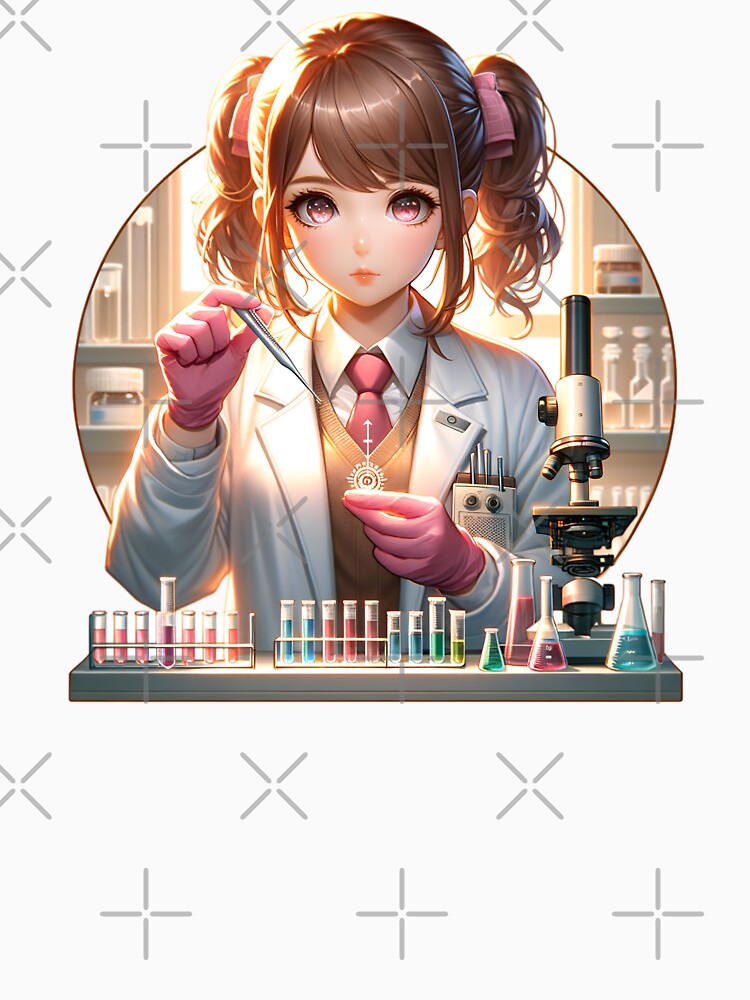 Steminist Female Scientist Woman in Stem Nursing Chemistry by HosvPrint .s