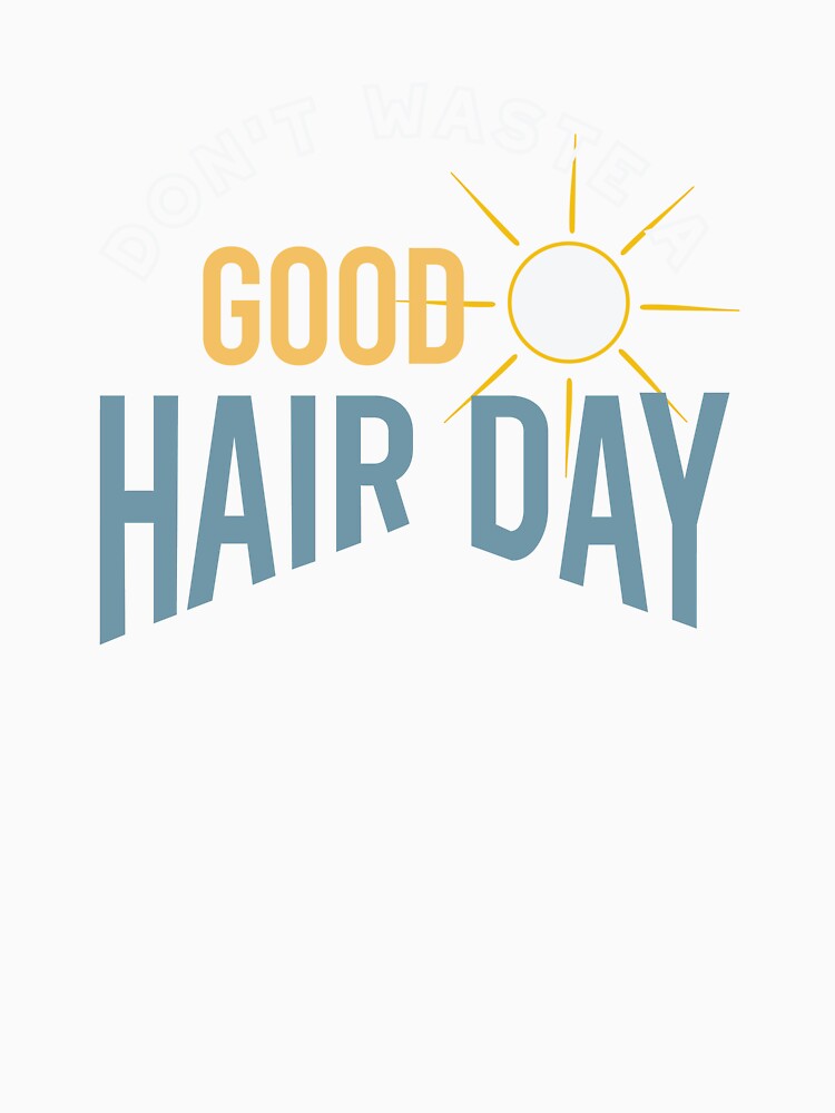 Hairstylist Saying Don't Waste a Good Hair Day by whyitsme