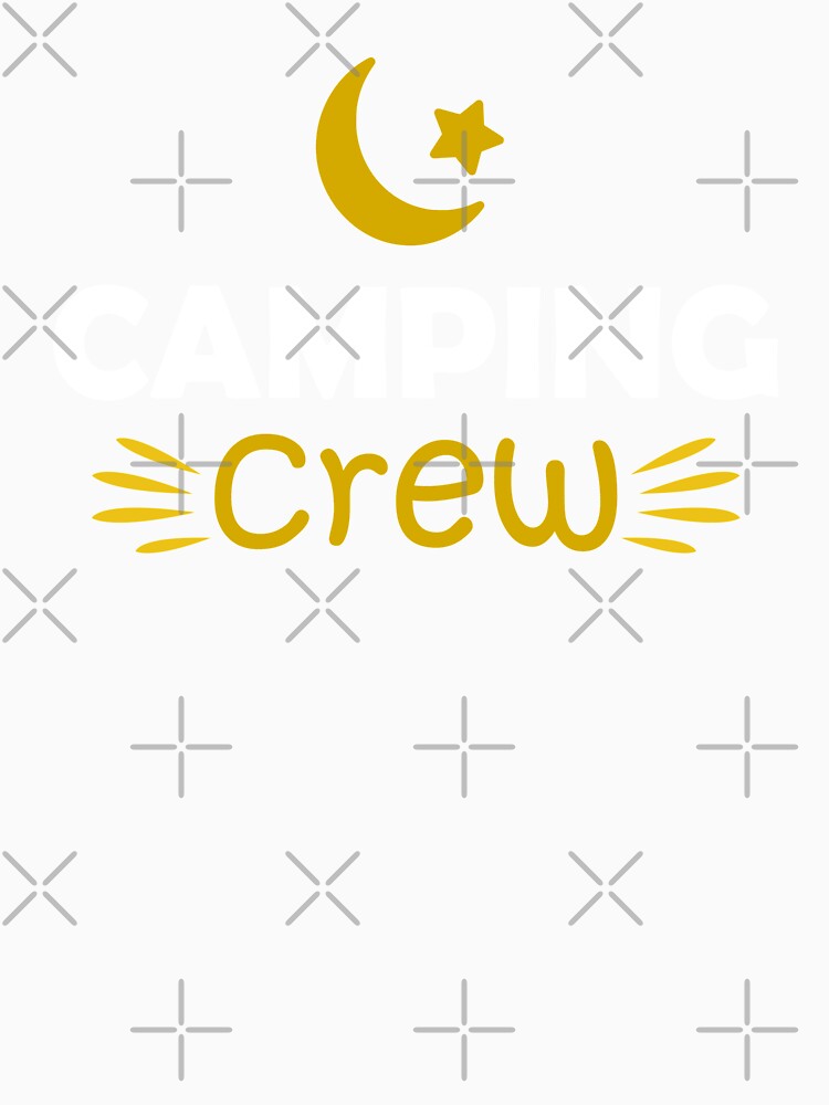Camping Crew, best Camping Gift for family by B3N-arts