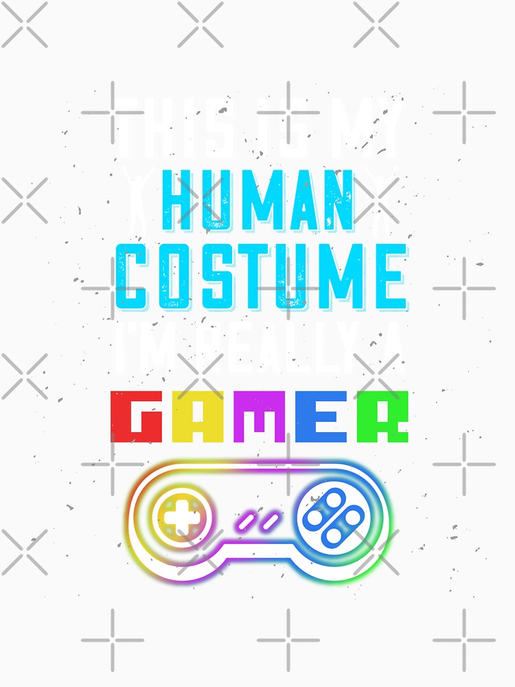Gamer Costume Funny Gamer Gift Idea by titanosdesign