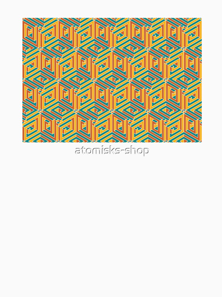 fibocube color way #1 tessellation by atomisks-shop
