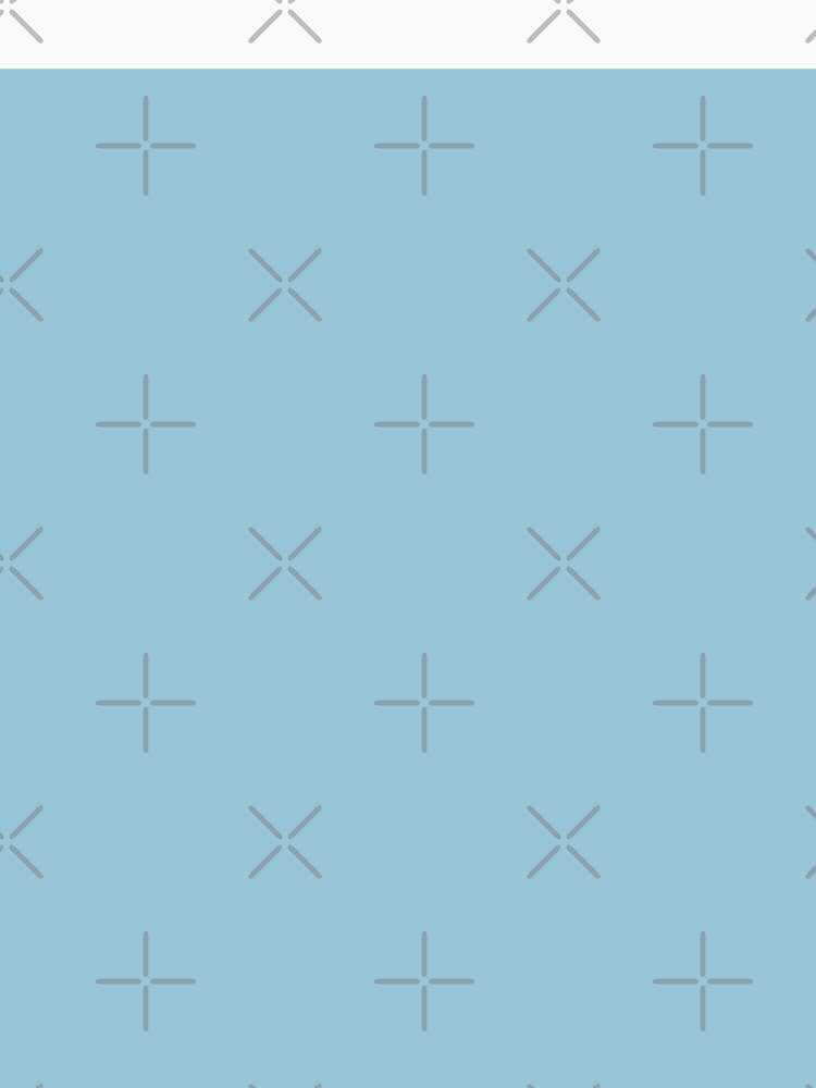 Plain Solid Color Medium Blue Pastel Blue Baby Blue by mimihuang creations