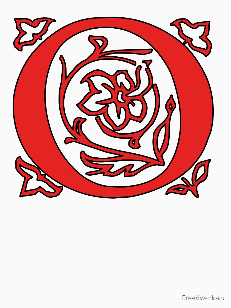 Initial monogram O by Creative-draw