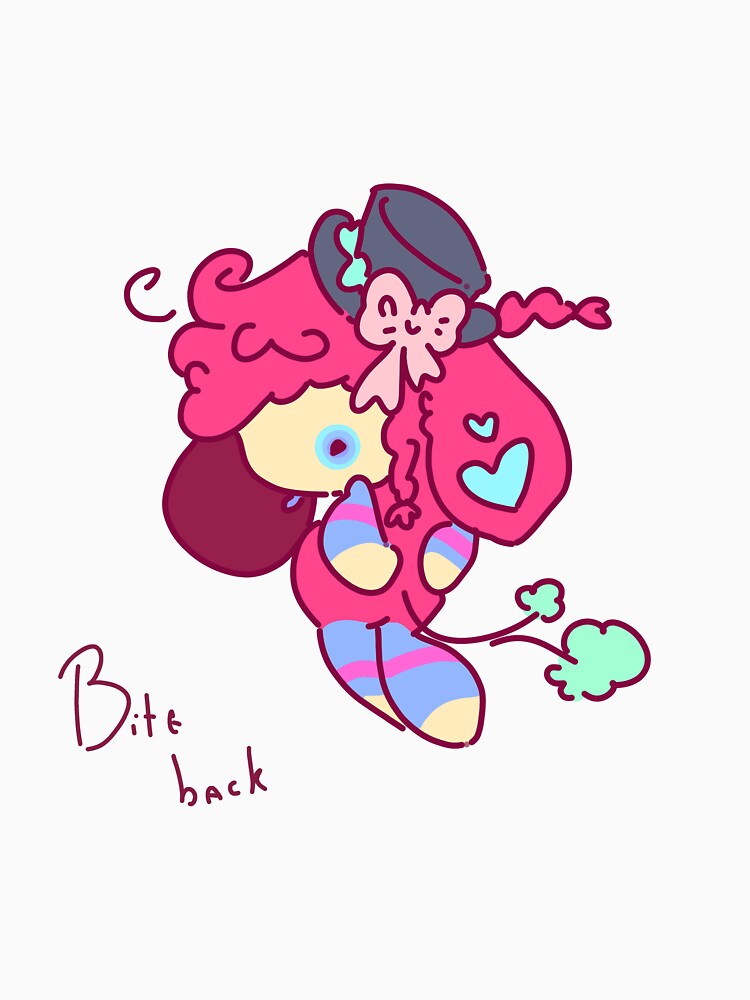 Bite Back Edgy Pastel Goth Quote by PeaceTypo