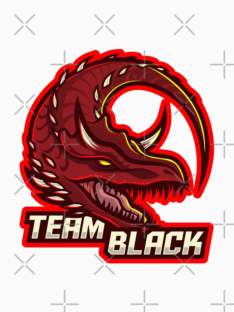 Dragon Caraxes stilo esport team black by FamiFrikiV