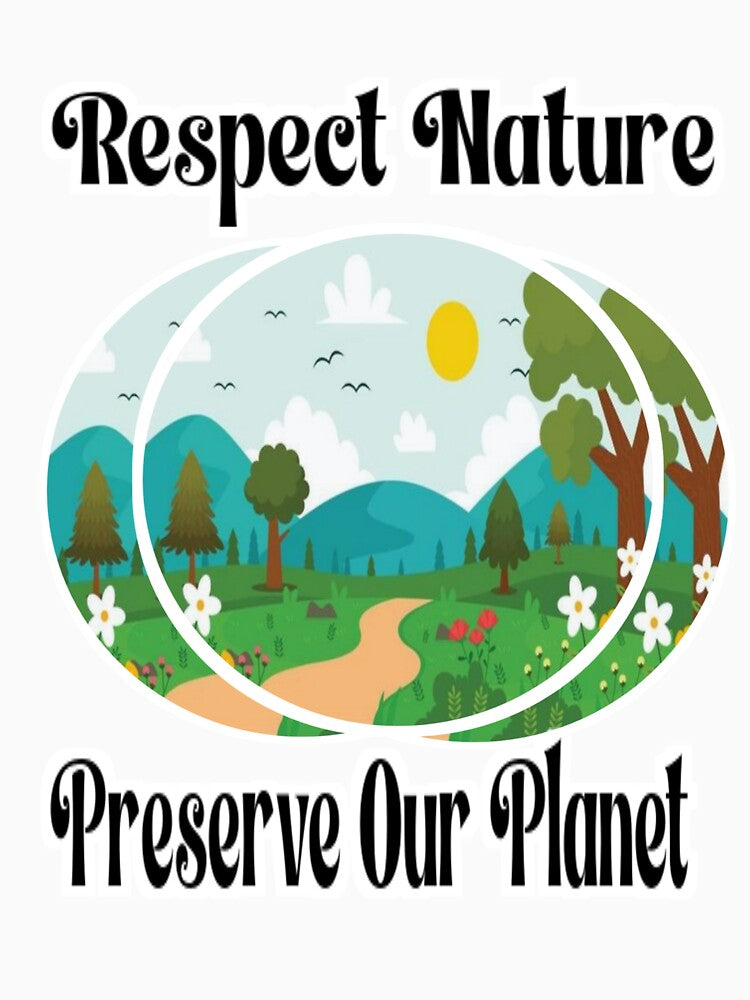 Respect Nature, Preserve Our Planet – Eco-Friendly Earth Conservation Design by musabadam2013