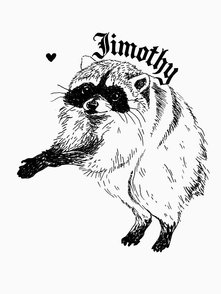 Jimothy Raccoon Viral , Famous Seattle Raccoon by PatrickRobbin