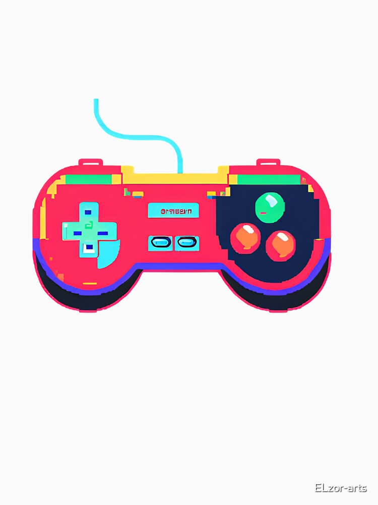 Gamer Life Pixel Art by ELzor Arts
