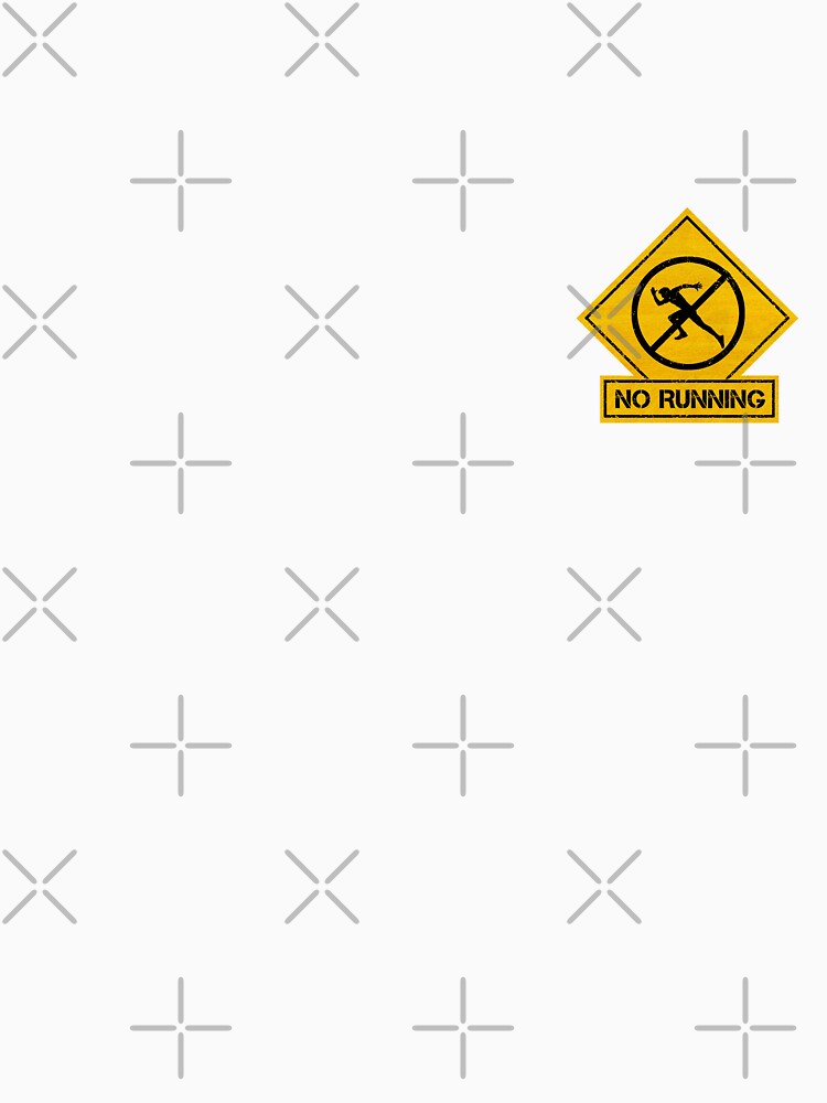 No Running by CAUTION SHOP