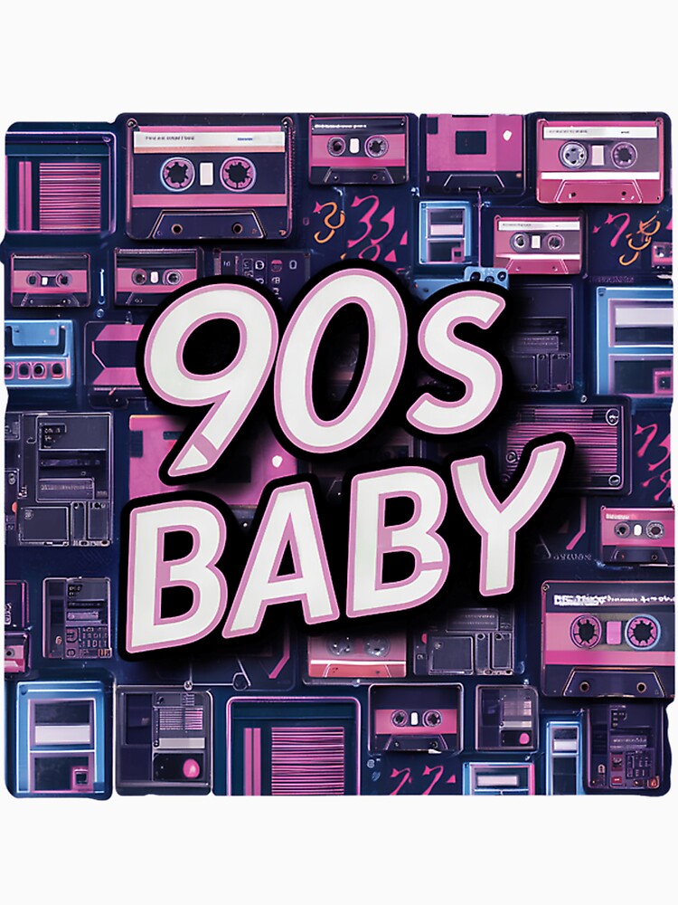 90S Baby With Cassette Tapes by MagaliKris