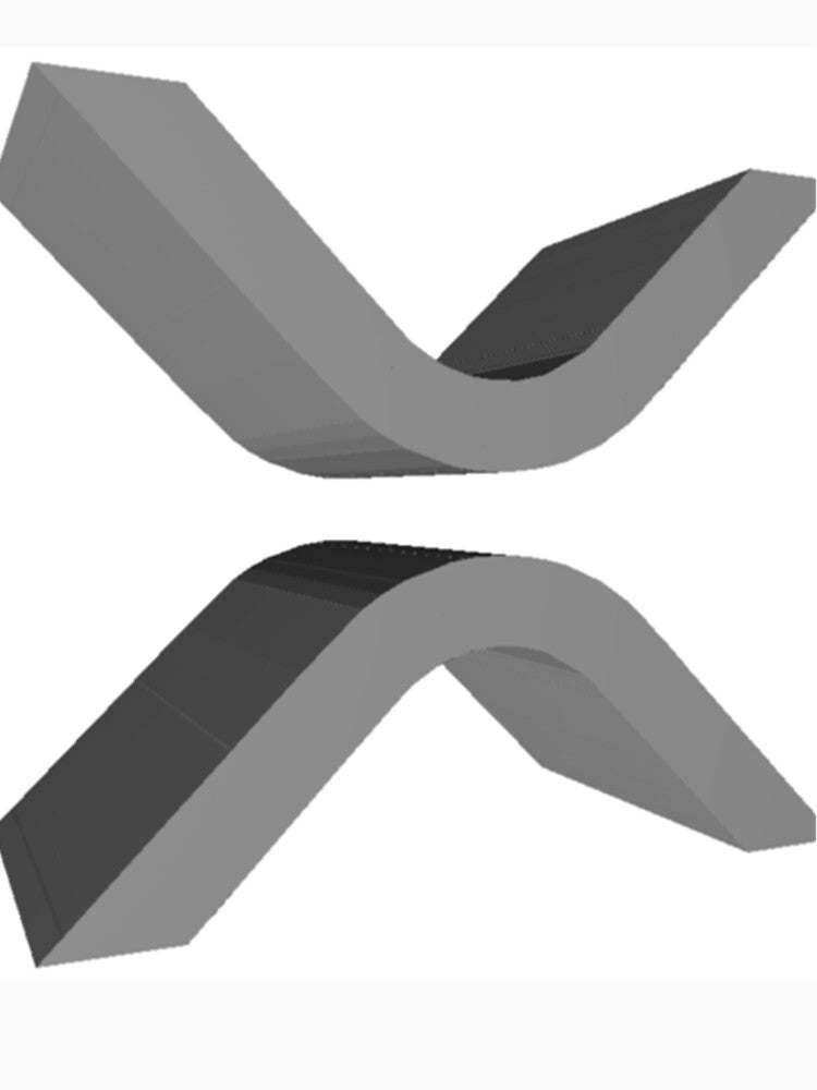 XRP cryptocurrency - XRP Essential 3D  Classic by JayDWorld