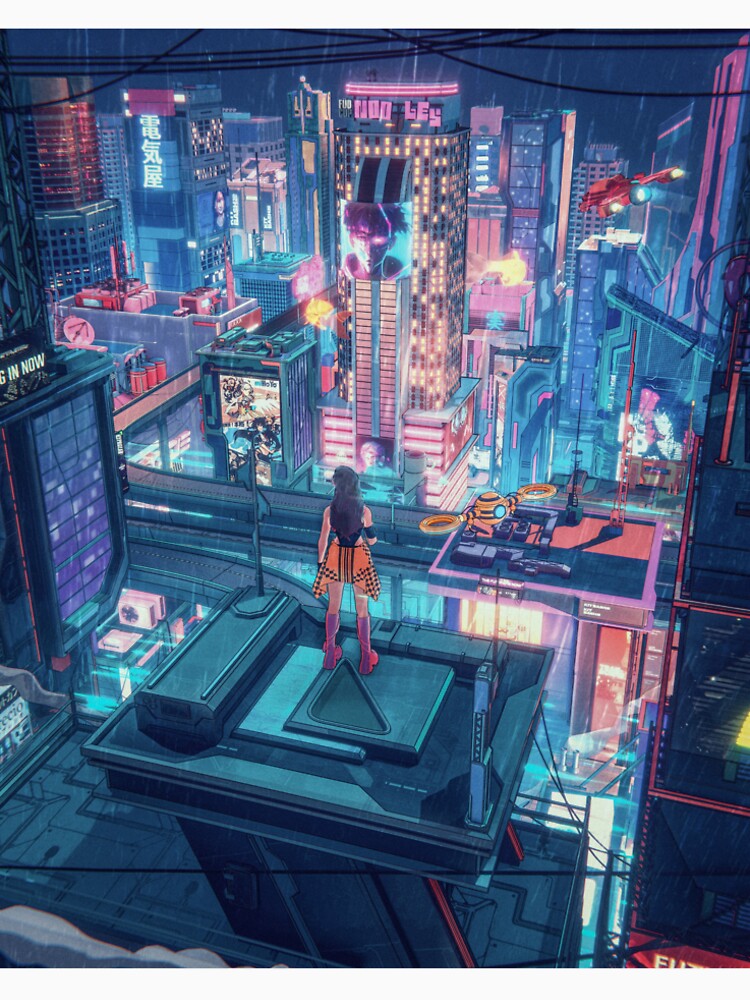 Cyberpunk Tokyo japan by DMDesigns20