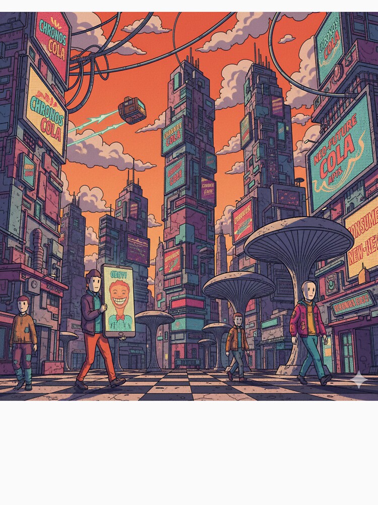 Distopian Future City by tokixwawrtooth