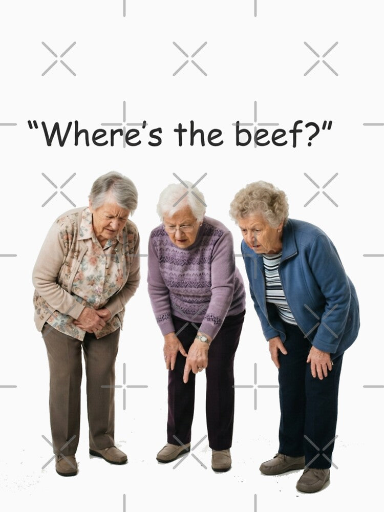 Where the beef by Digital Dream Art
