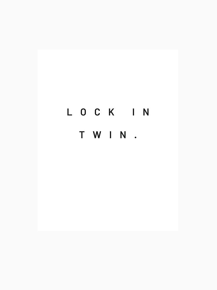 lock in twin by circlewithanose