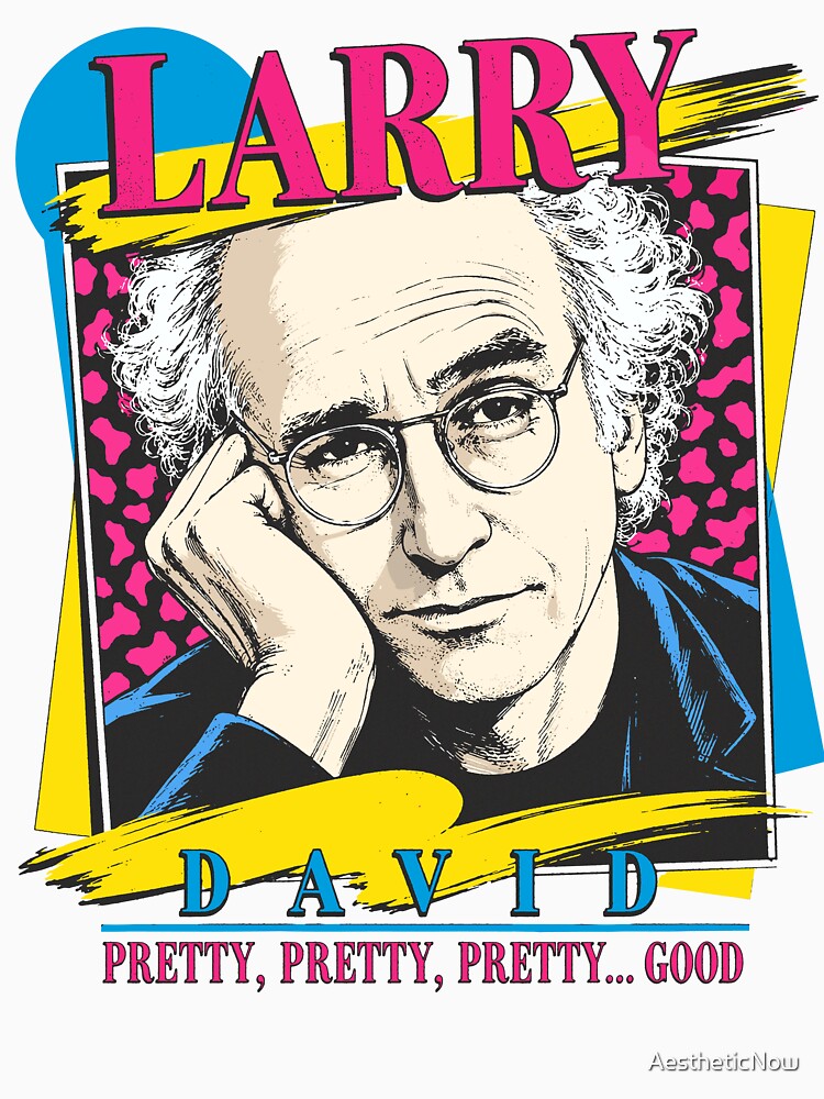 Larry David ------ 90s Style Fan Art by AestheticNow