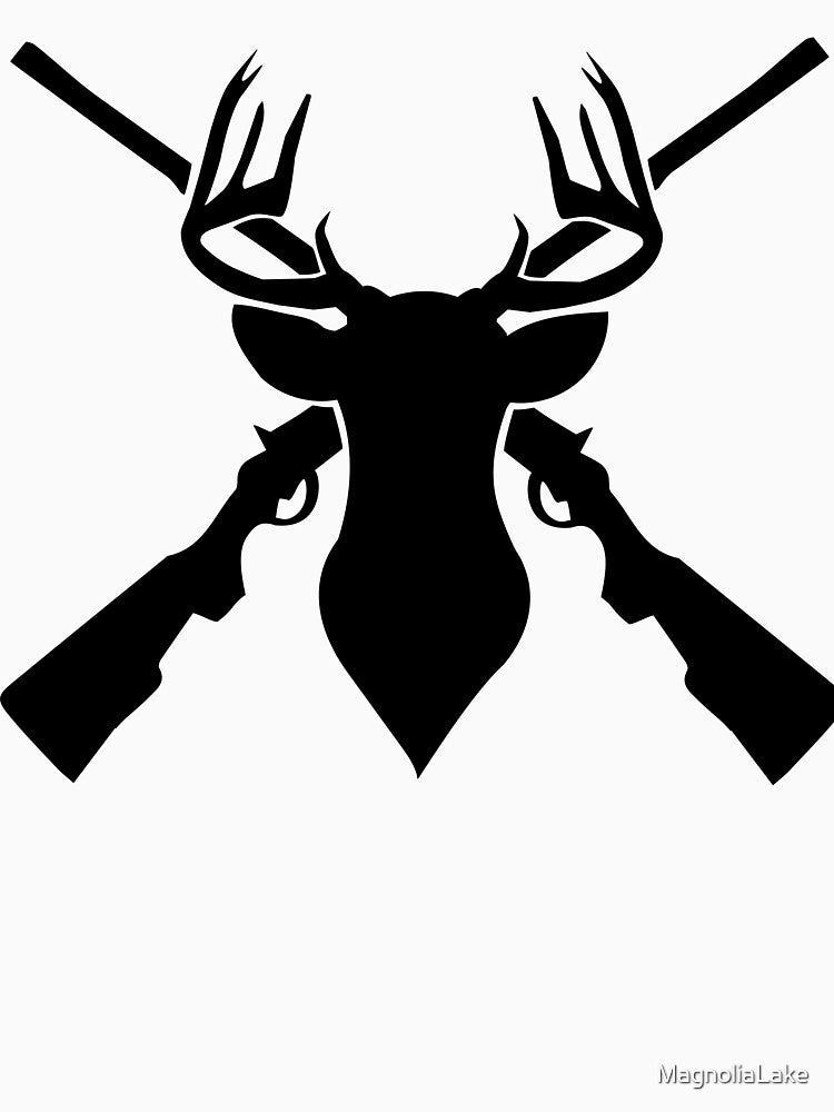 Deer Head with Guns by MagnoliaLake