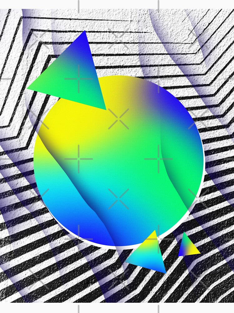 Zebra Circles | Abstract Design Series by MadPatter