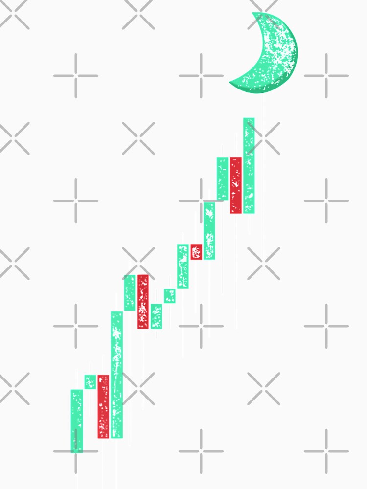 Crypto Trading Hodl - Stock Chart To The Moon by CryptoDy