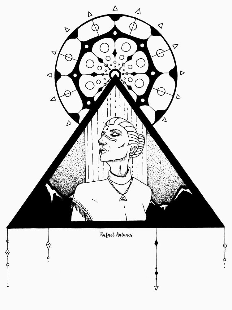 Geometric Mountain Oracle by RafarteAntunes