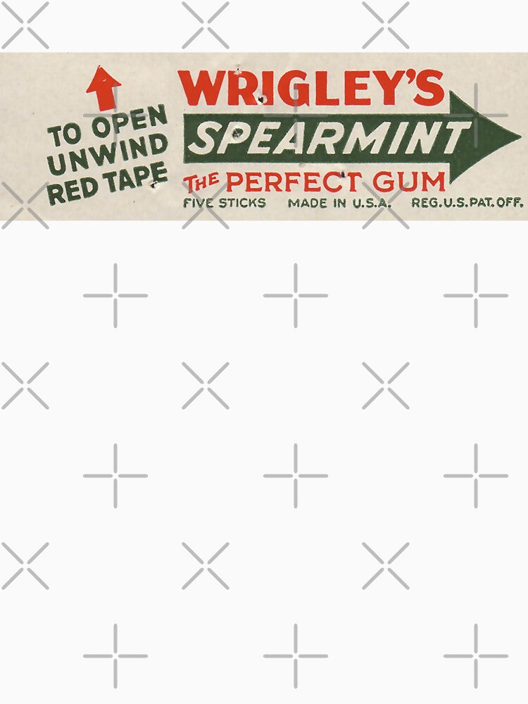 wrigleys spearmint gum vintage american candy by PIXEL POP DESIGNS - Beyond the Norm!