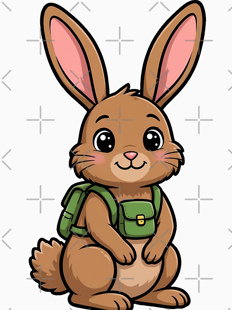 Hare With Backpack by pumsquare