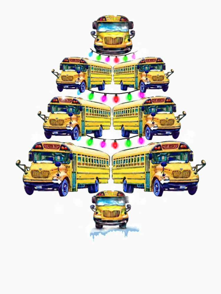 School Bus Christmas Tree by ClamenTaon